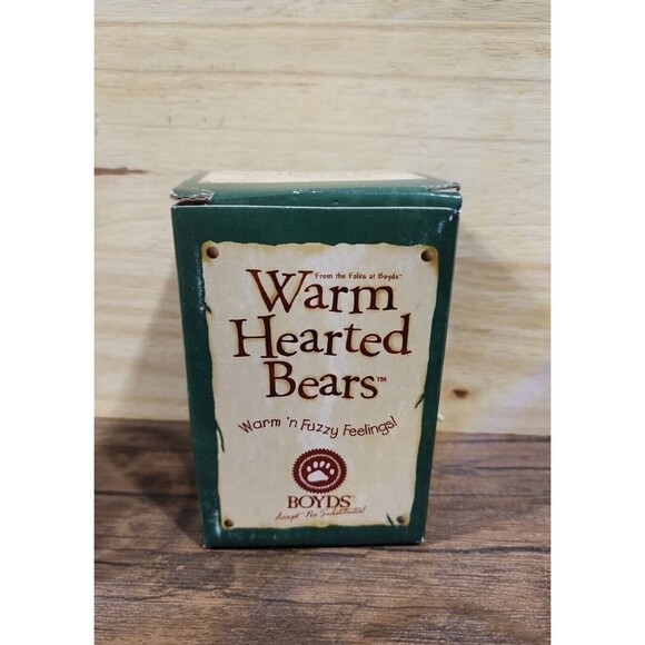 Boyds Bears Resin ETHAN T BEAR Resin 229005. Warm Hearted Bears Collection. - Picture 3 of 6